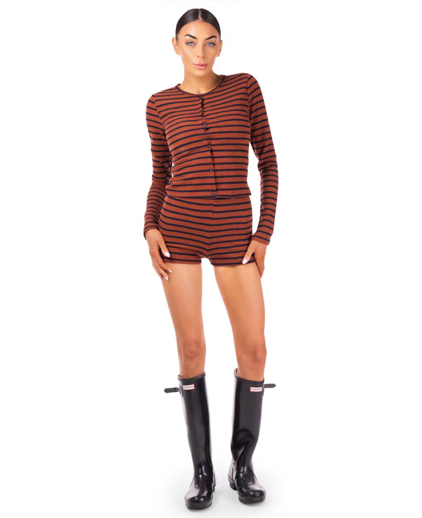 Mia Striped Cardigan