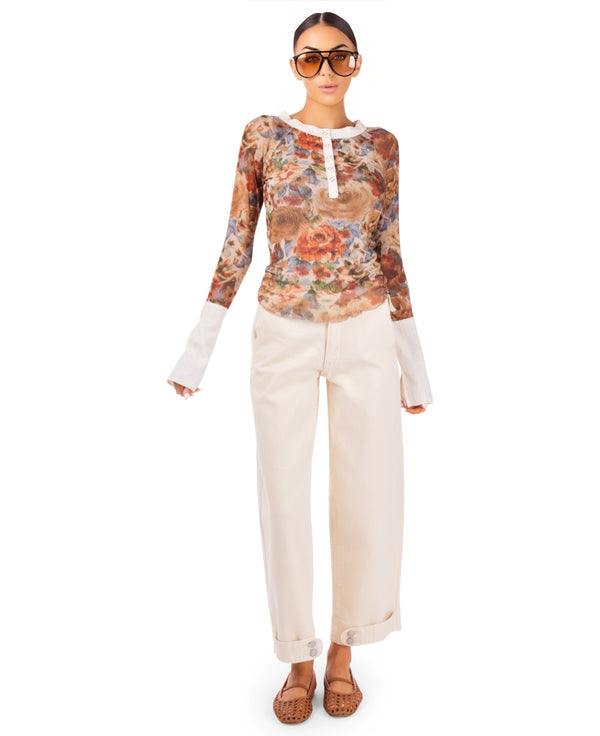 Khloe Floral Top