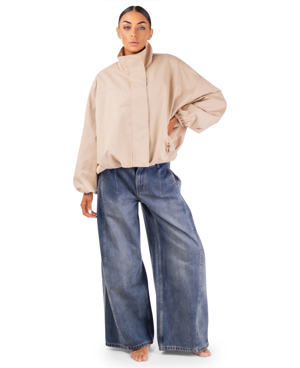 Abigail Cropped Trench Coat