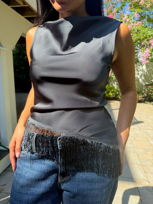 Sophie Fringe Top