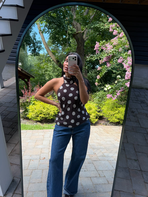 Avery Polka Dot Top