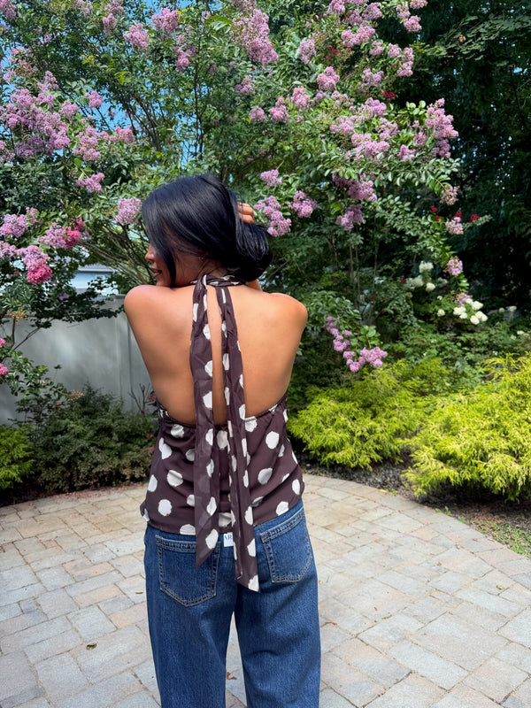 Avery Polka Dot Top